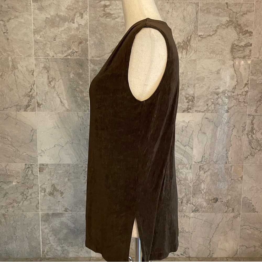 Chico’s Private Edition Button Up Sleeveless Top - Picture 5 of 8